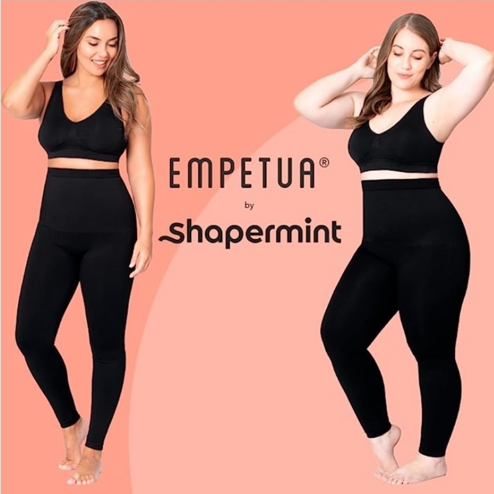 NWT Shapermint High Waisted Medium Compression Leggings (2 pairs) - 2XL